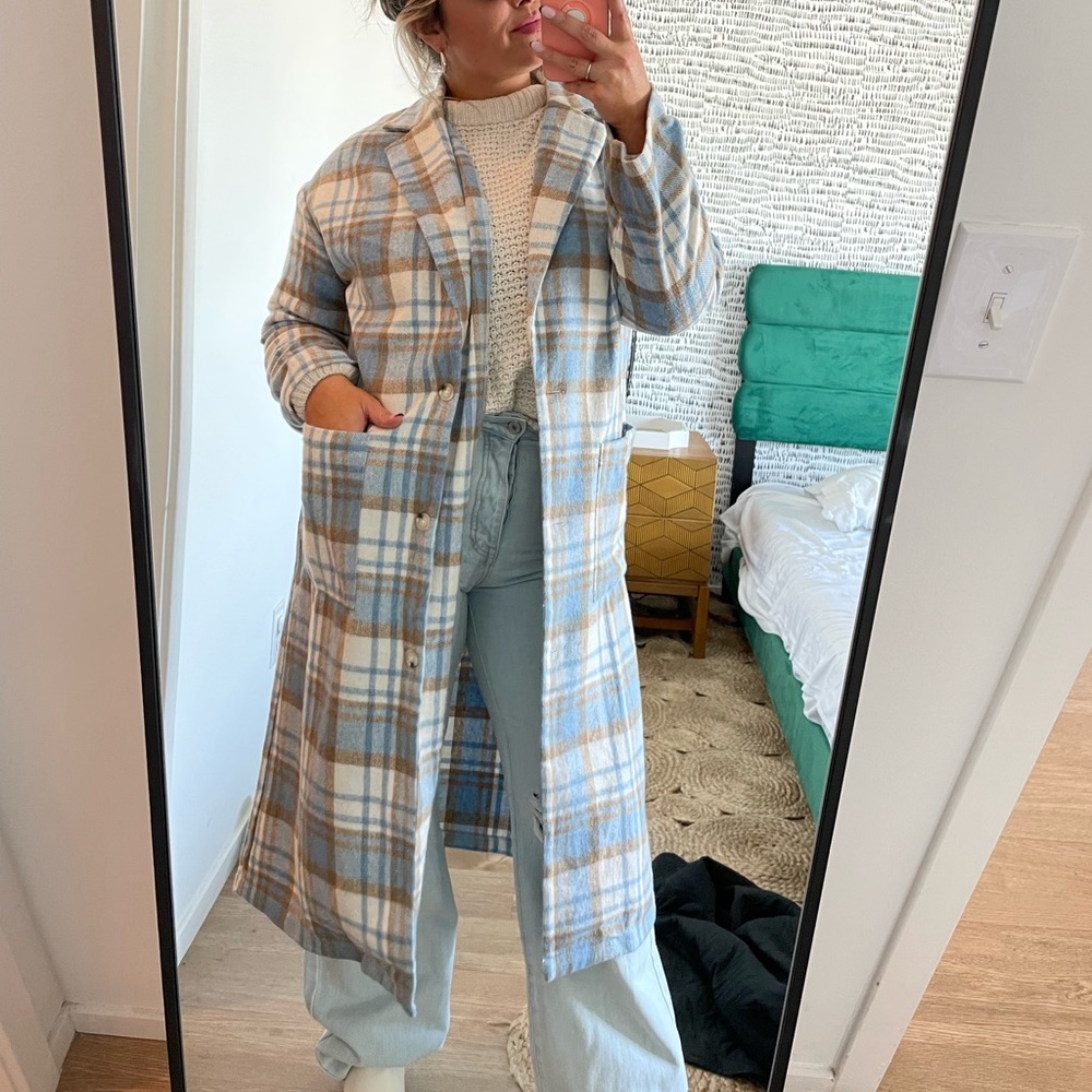 Vici Plaid Coat